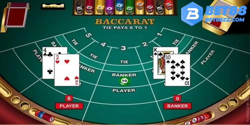 Hướng dẫn newbie cách chơi Baccarat BET88 qua từng bước cụ thể Hướng dẫn newbie cách chơi Baccarat BET88 qua từng bước cụ thể